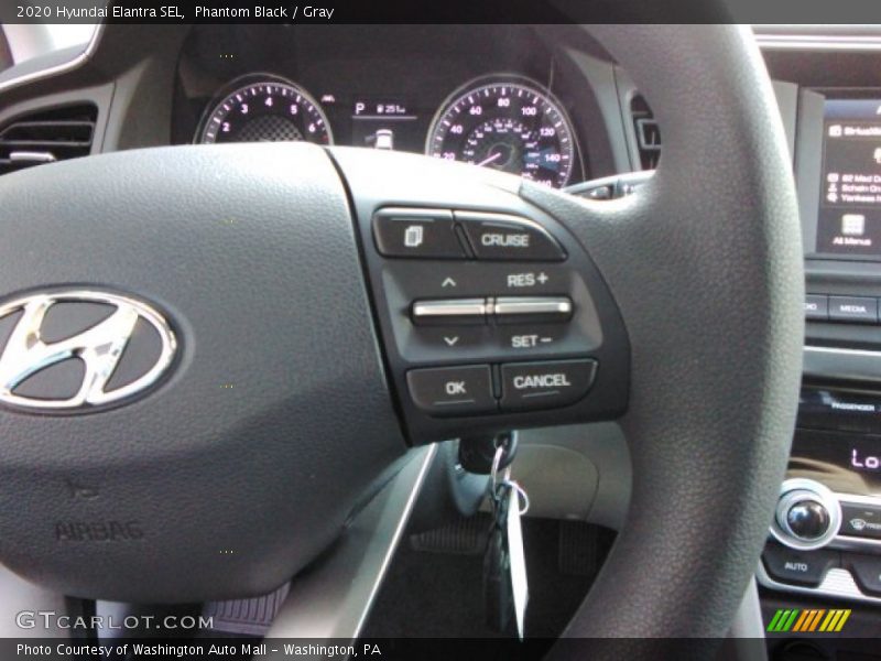 Phantom Black / Gray 2020 Hyundai Elantra SEL