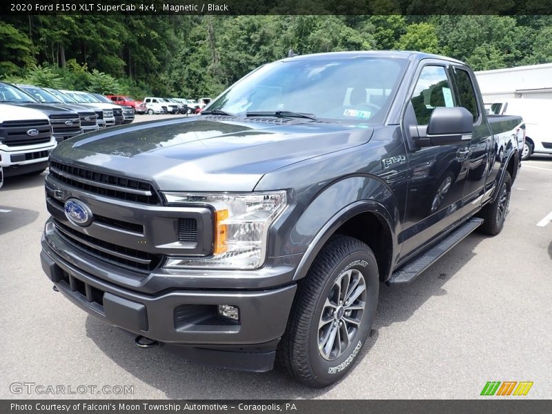 Magnetic / Black 2020 Ford F150 XLT SuperCab 4x4