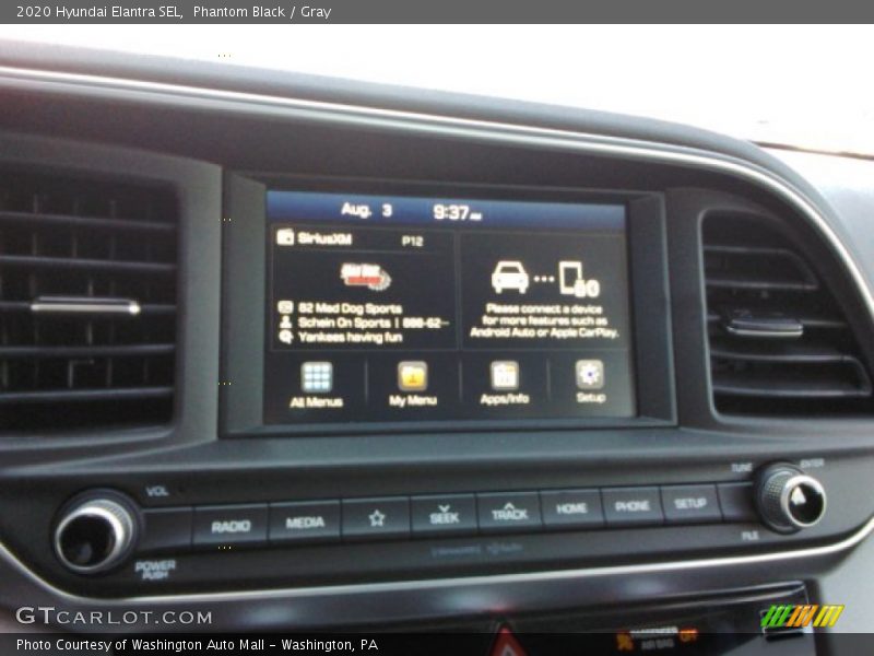 Phantom Black / Gray 2020 Hyundai Elantra SEL