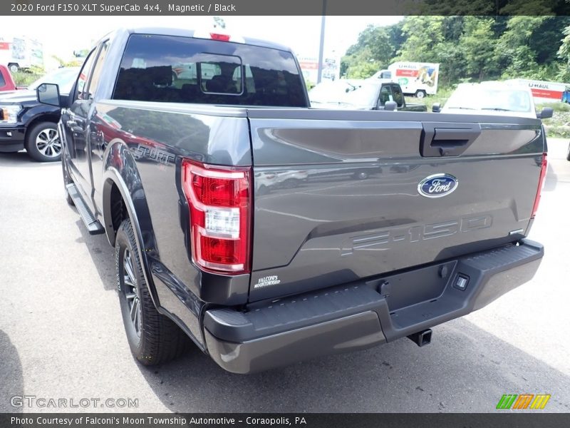 Magnetic / Black 2020 Ford F150 XLT SuperCab 4x4