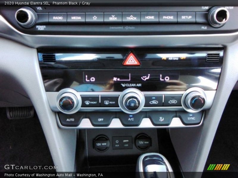 Phantom Black / Gray 2020 Hyundai Elantra SEL