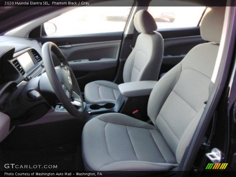 Phantom Black / Gray 2020 Hyundai Elantra SEL