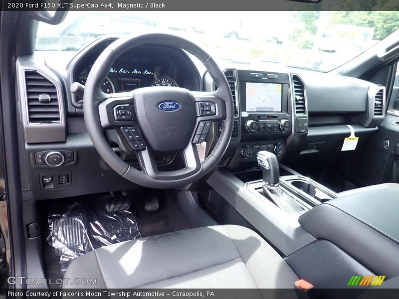 Magnetic / Black 2020 Ford F150 XLT SuperCab 4x4