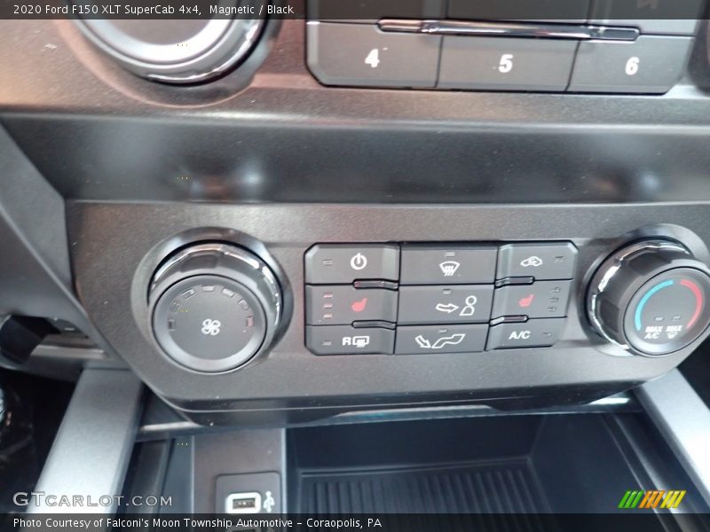 Magnetic / Black 2020 Ford F150 XLT SuperCab 4x4