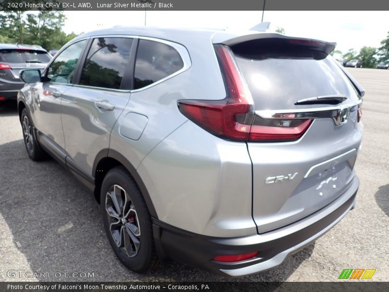 Lunar Silver Metallic / Black 2020 Honda CR-V EX-L AWD