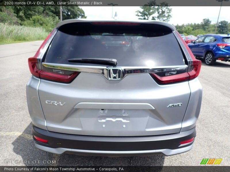 Lunar Silver Metallic / Black 2020 Honda CR-V EX-L AWD