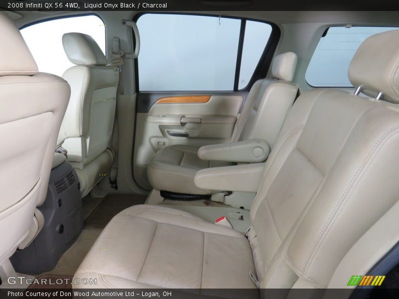 Liquid Onyx Black / Charcoal 2008 Infiniti QX 56 4WD