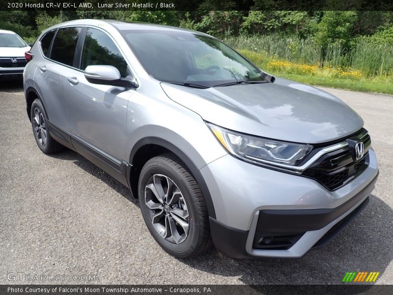 Lunar Silver Metallic / Black 2020 Honda CR-V EX-L AWD