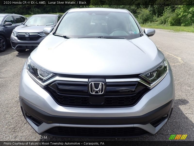 Lunar Silver Metallic / Black 2020 Honda CR-V EX-L AWD