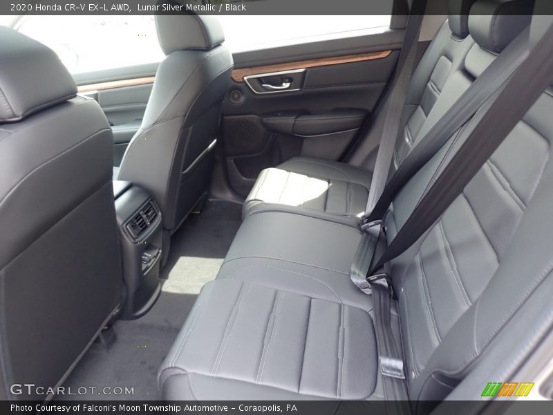 Lunar Silver Metallic / Black 2020 Honda CR-V EX-L AWD