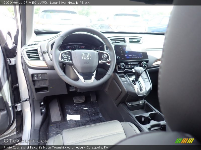 Lunar Silver Metallic / Black 2020 Honda CR-V EX-L AWD