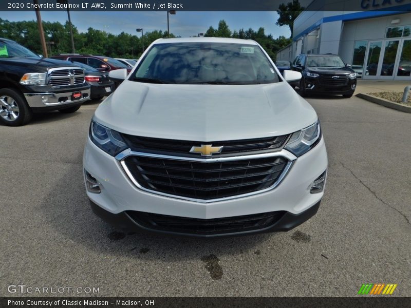 Summit White / Jet Black 2020 Chevrolet Equinox LT AWD