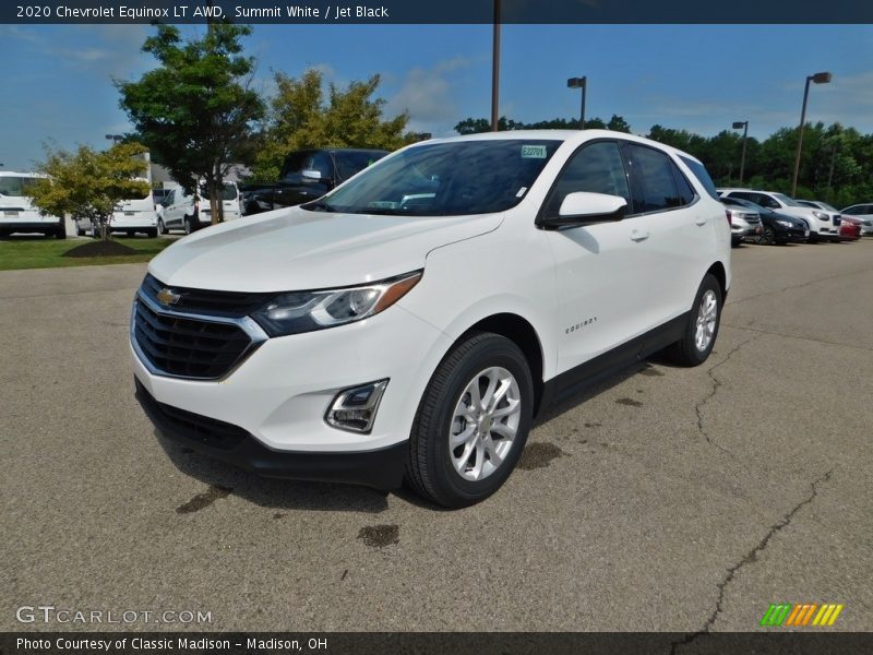 Summit White / Jet Black 2020 Chevrolet Equinox LT AWD