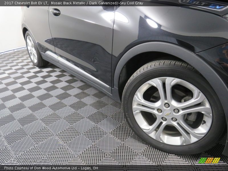 Mosaic Black Metallic / Dark Galvanized/­Sky Cool Gray 2017 Chevrolet Bolt EV LT