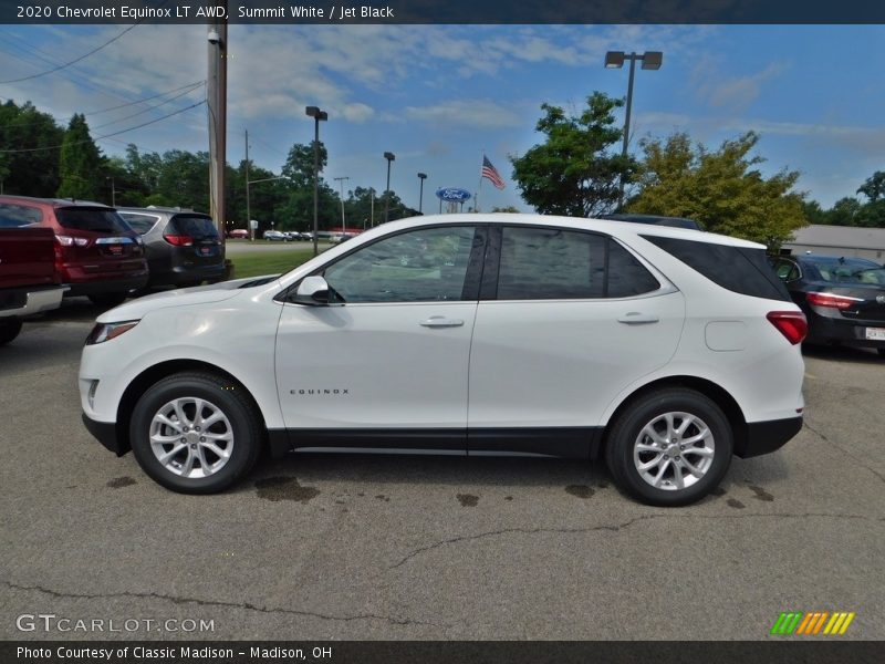 Summit White / Jet Black 2020 Chevrolet Equinox LT AWD