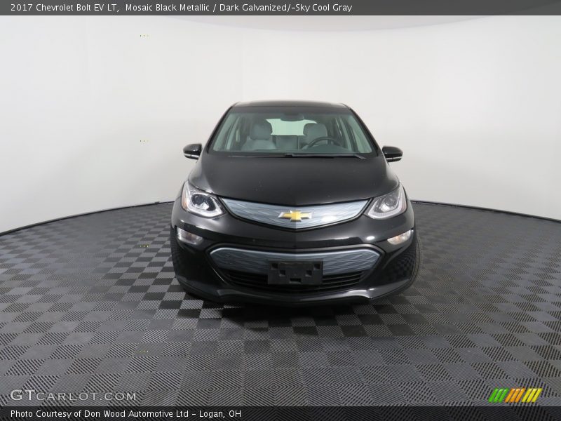 Mosaic Black Metallic / Dark Galvanized/­Sky Cool Gray 2017 Chevrolet Bolt EV LT