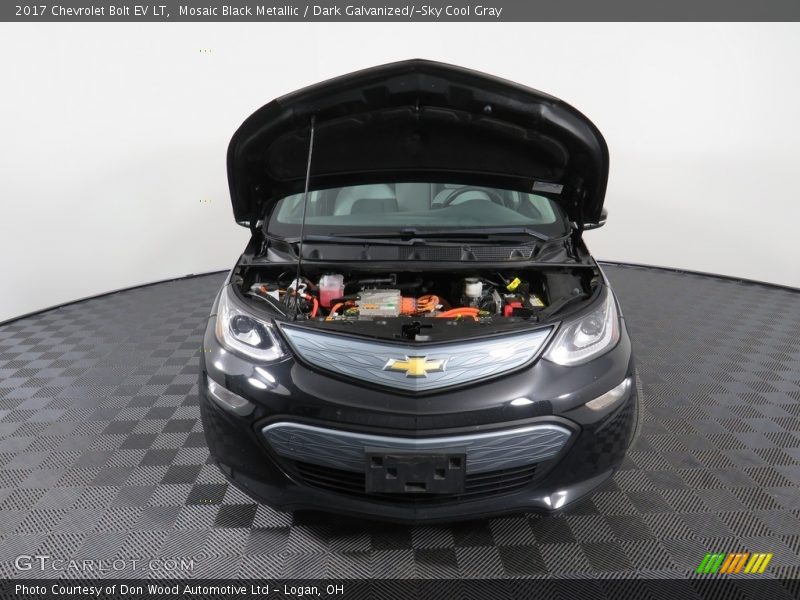 Mosaic Black Metallic / Dark Galvanized/­Sky Cool Gray 2017 Chevrolet Bolt EV LT