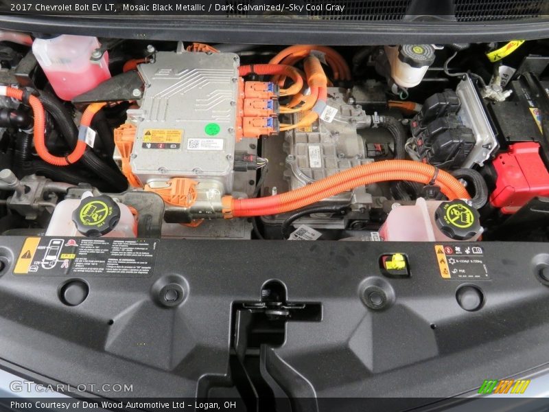 Mosaic Black Metallic / Dark Galvanized/­Sky Cool Gray 2017 Chevrolet Bolt EV LT