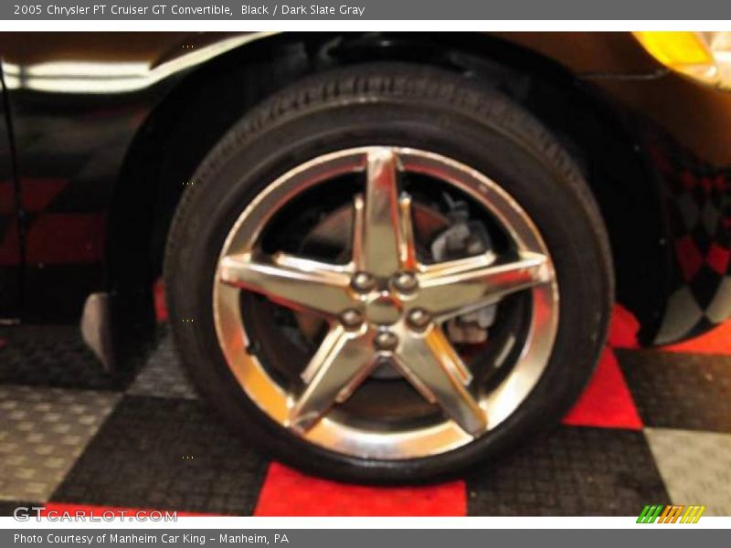 Black / Dark Slate Gray 2005 Chrysler PT Cruiser GT Convertible