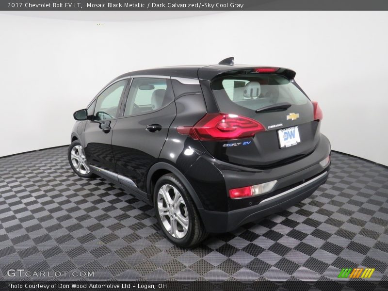 Mosaic Black Metallic / Dark Galvanized/­Sky Cool Gray 2017 Chevrolet Bolt EV LT