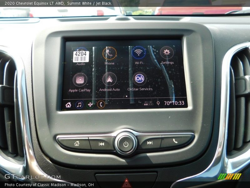 Summit White / Jet Black 2020 Chevrolet Equinox LT AWD