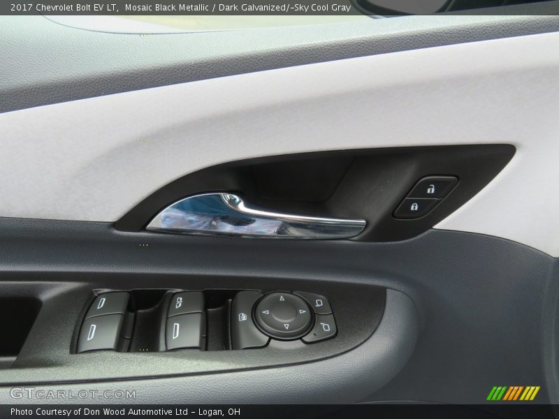 Mosaic Black Metallic / Dark Galvanized/­Sky Cool Gray 2017 Chevrolet Bolt EV LT