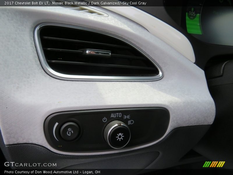 Mosaic Black Metallic / Dark Galvanized/­Sky Cool Gray 2017 Chevrolet Bolt EV LT