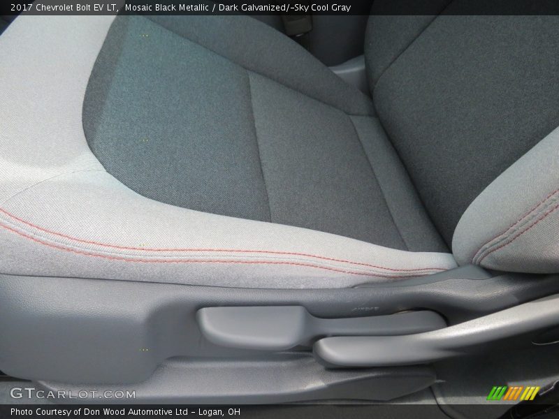 Mosaic Black Metallic / Dark Galvanized/­Sky Cool Gray 2017 Chevrolet Bolt EV LT