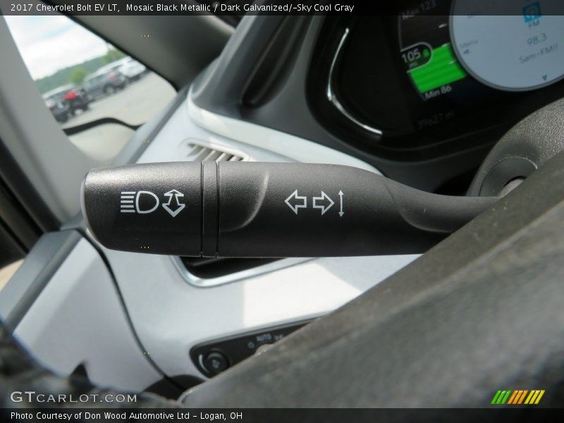 Mosaic Black Metallic / Dark Galvanized/­Sky Cool Gray 2017 Chevrolet Bolt EV LT
