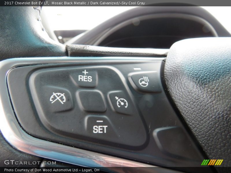 Mosaic Black Metallic / Dark Galvanized/­Sky Cool Gray 2017 Chevrolet Bolt EV LT