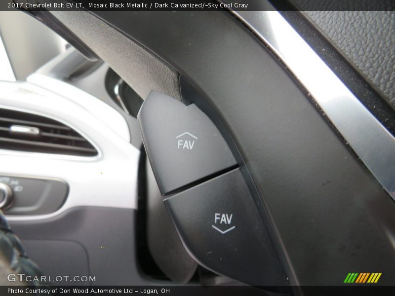Mosaic Black Metallic / Dark Galvanized/­Sky Cool Gray 2017 Chevrolet Bolt EV LT