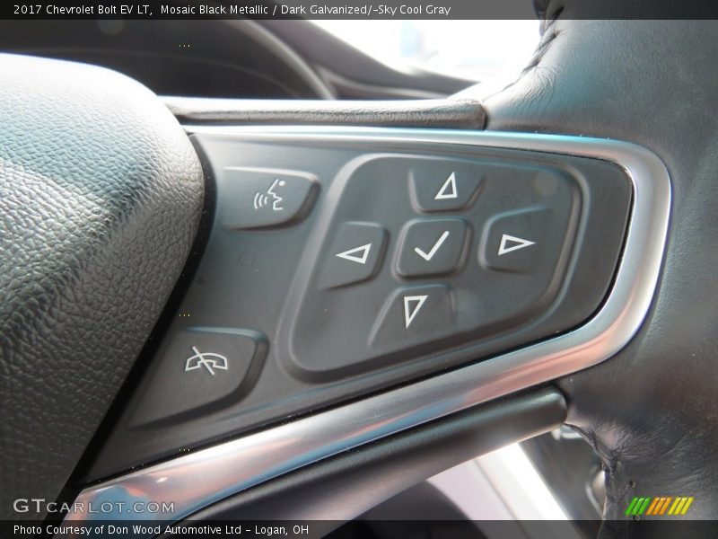 Mosaic Black Metallic / Dark Galvanized/­Sky Cool Gray 2017 Chevrolet Bolt EV LT