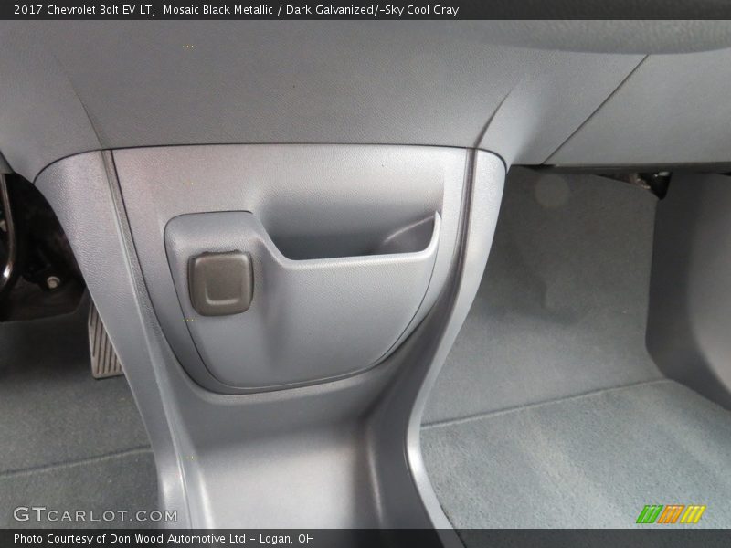 Mosaic Black Metallic / Dark Galvanized/­Sky Cool Gray 2017 Chevrolet Bolt EV LT