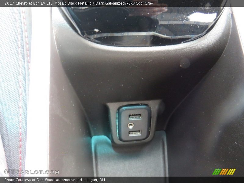 Mosaic Black Metallic / Dark Galvanized/­Sky Cool Gray 2017 Chevrolet Bolt EV LT
