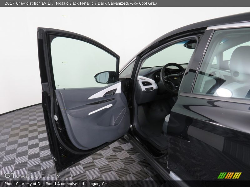 Mosaic Black Metallic / Dark Galvanized/­Sky Cool Gray 2017 Chevrolet Bolt EV LT