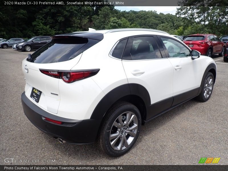 Snowflake White Pearl Mica / White 2020 Mazda CX-30 Preferred AWD