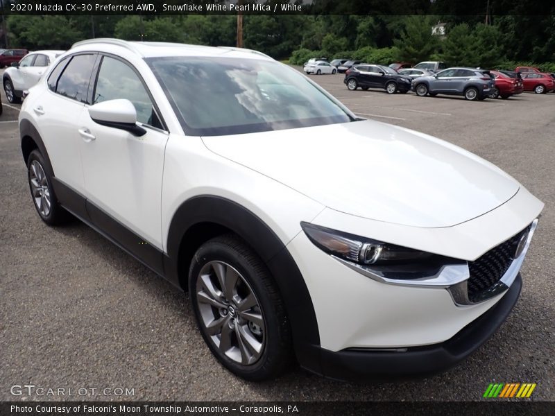 Snowflake White Pearl Mica / White 2020 Mazda CX-30 Preferred AWD