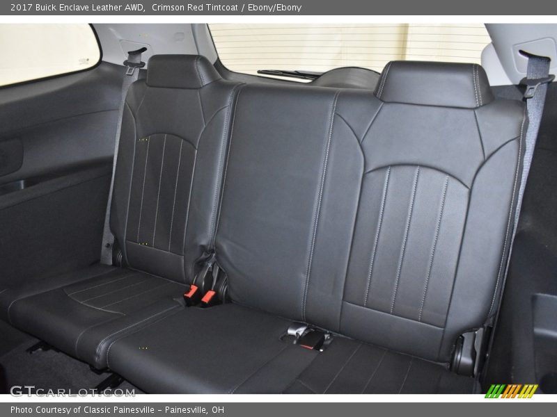 Crimson Red Tintcoat / Ebony/Ebony 2017 Buick Enclave Leather AWD