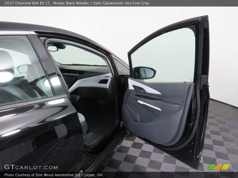 Mosaic Black Metallic / Dark Galvanized/­Sky Cool Gray 2017 Chevrolet Bolt EV LT