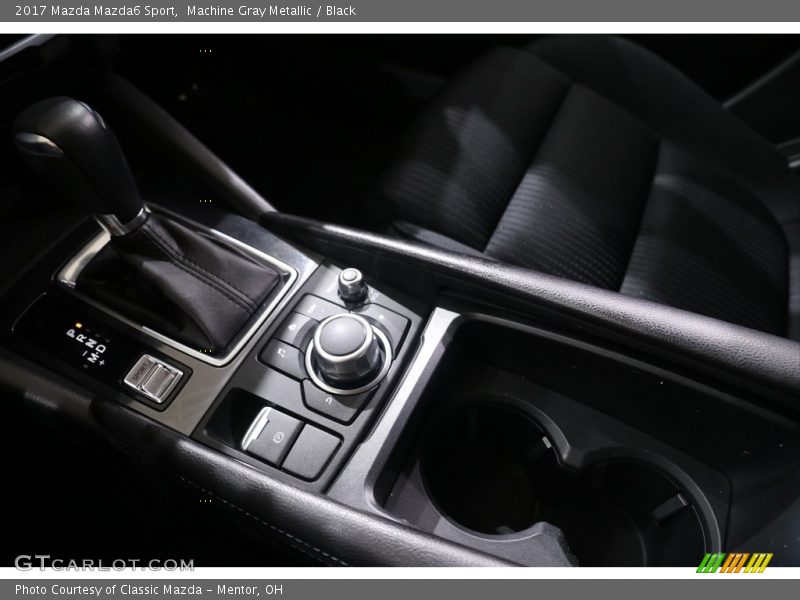 Machine Gray Metallic / Black 2017 Mazda Mazda6 Sport
