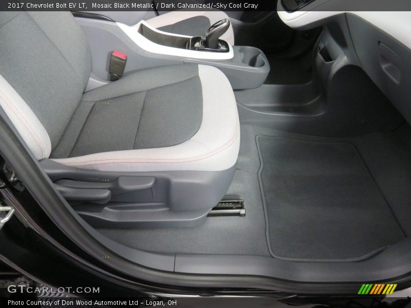 Mosaic Black Metallic / Dark Galvanized/­Sky Cool Gray 2017 Chevrolet Bolt EV LT