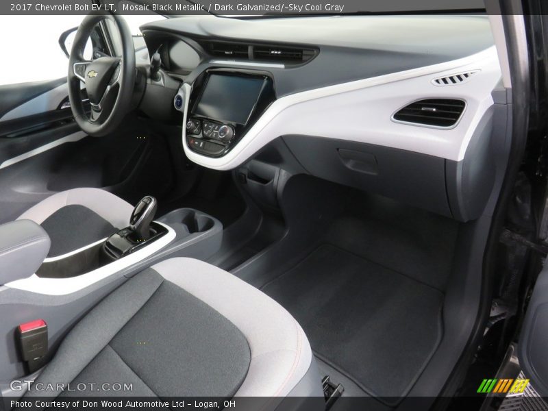 Mosaic Black Metallic / Dark Galvanized/­Sky Cool Gray 2017 Chevrolet Bolt EV LT
