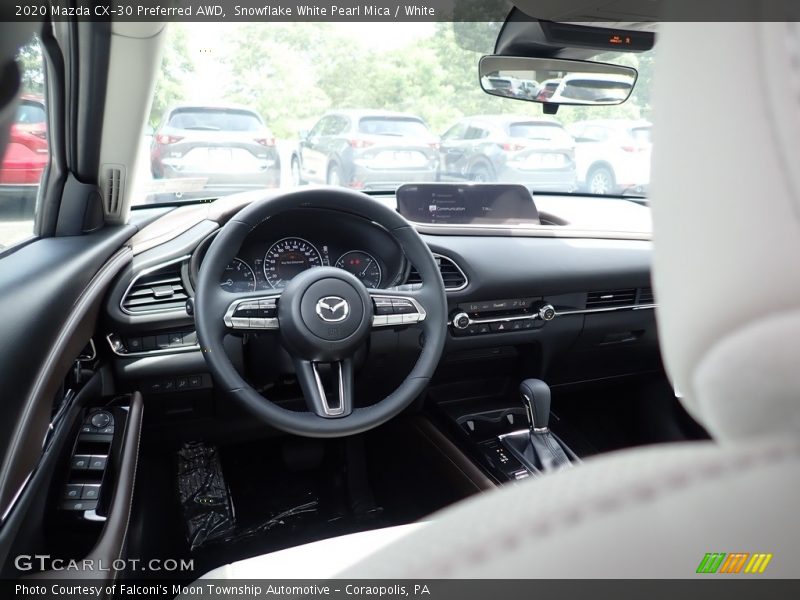 Snowflake White Pearl Mica / White 2020 Mazda CX-30 Preferred AWD