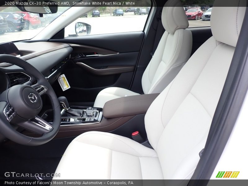 Snowflake White Pearl Mica / White 2020 Mazda CX-30 Preferred AWD