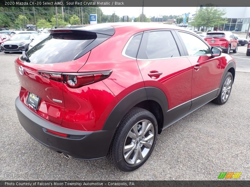 Soul Red Crystal Metallic / Black 2020 Mazda CX-30 Select AWD