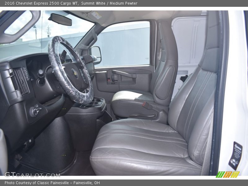 Front Seat of 2016 Express 2500 Cargo WT
