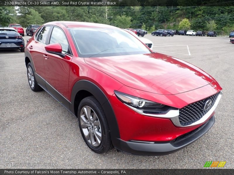 Soul Red Crystal Metallic / Black 2020 Mazda CX-30 Select AWD