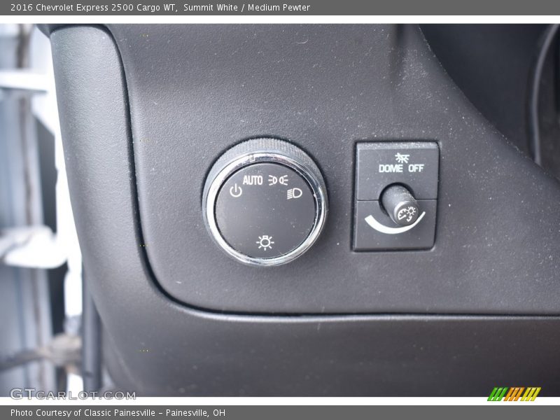Controls of 2016 Express 2500 Cargo WT