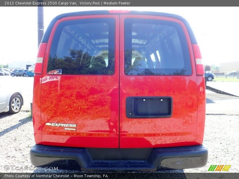 Victory Red / Medium Pewter 2013 Chevrolet Express 2500 Cargo Van