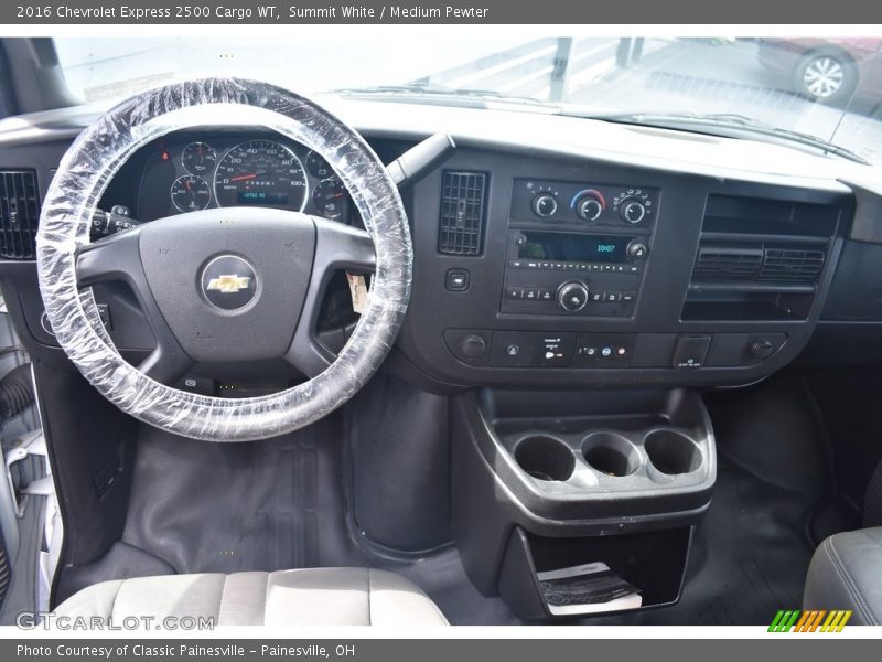 Summit White / Medium Pewter 2016 Chevrolet Express 2500 Cargo WT